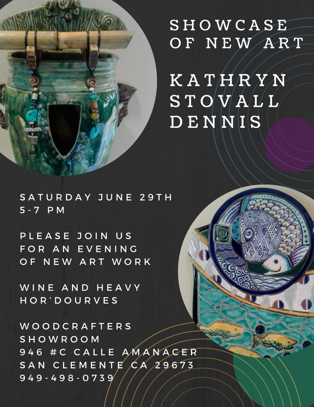 Flyer for Stovall Design Ceramics Sale